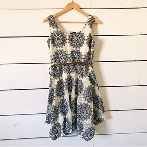 {As You Wish} {AUW} Blue and White Lace Dress